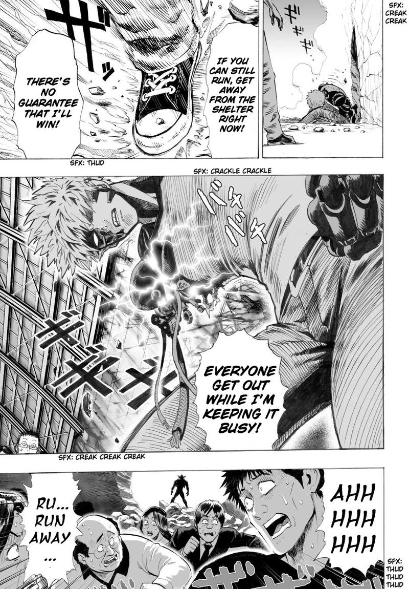 One Punch Man Manga Chapter 26 page 19 - Glimmer of Hope