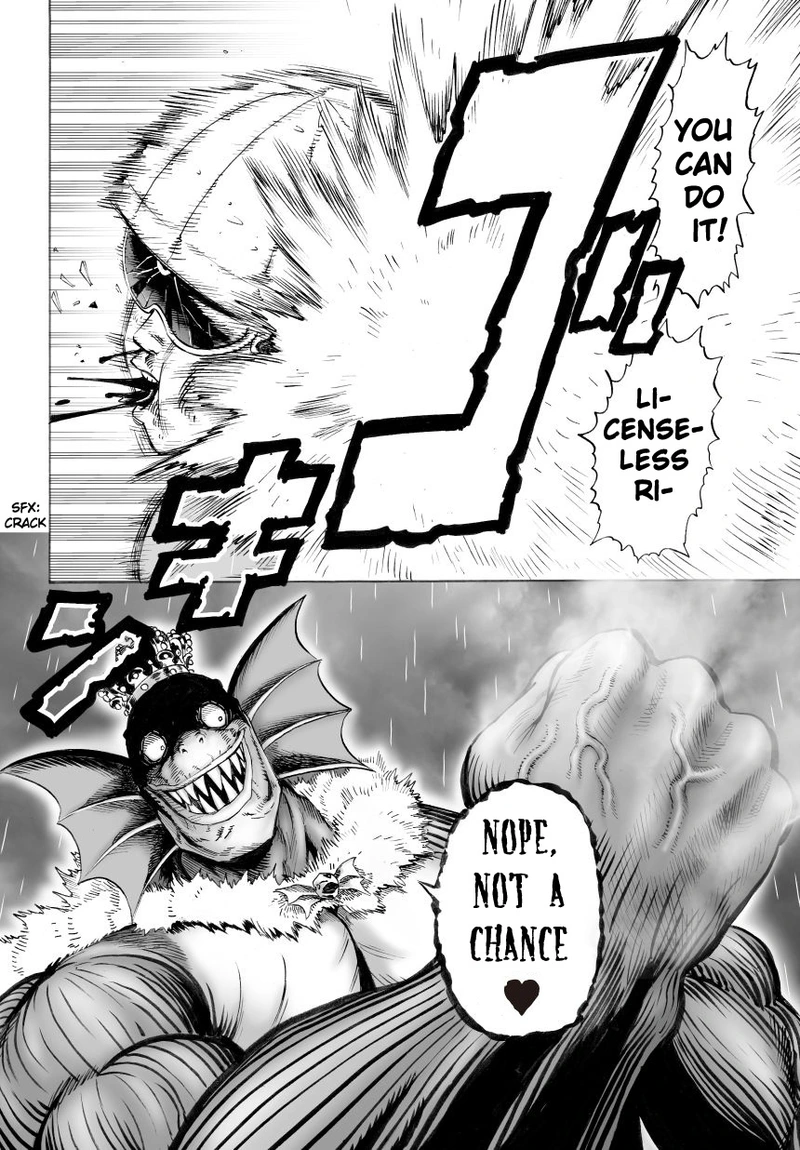 One Punch Man Manga Chapter 27 page 22 - Beat-Up But Shining