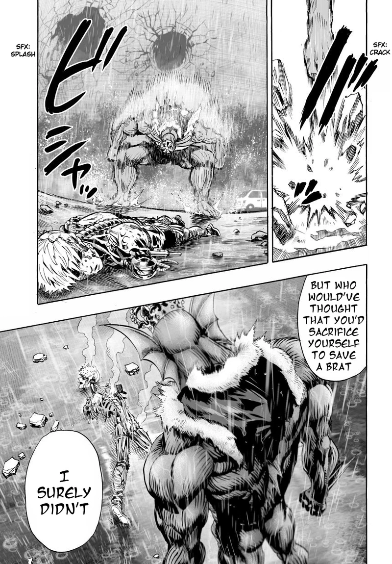 One Punch Man Manga Chapter 27 page 7 - Beat-Up But Shining