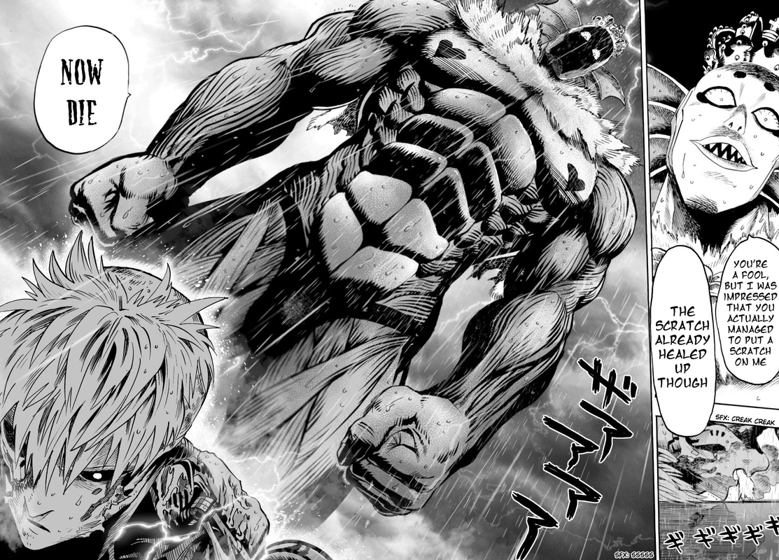 One Punch Man Manga Chapter 27 page 8 - Beat-Up But Shining