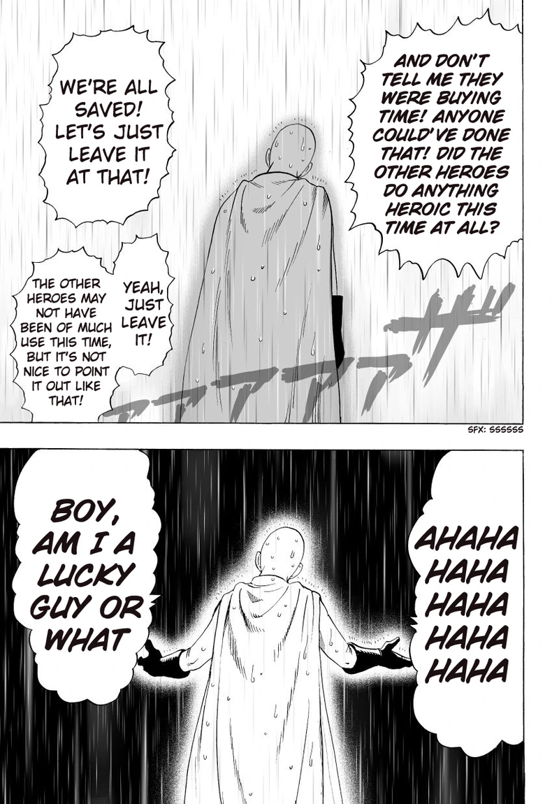 One Punch Man Manga Chapter 28 page 12 - Since It's Raining