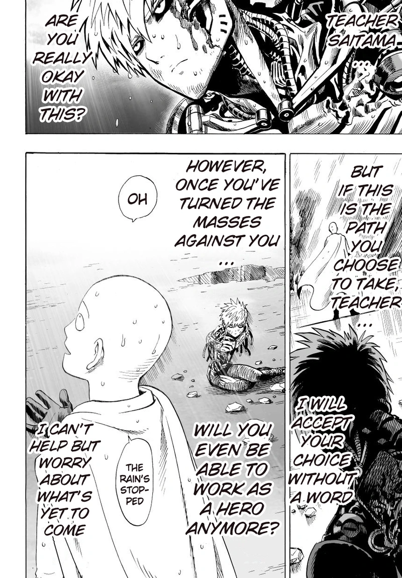 One Punch Man Manga Chapter 28 page 17 - Since It's Raining