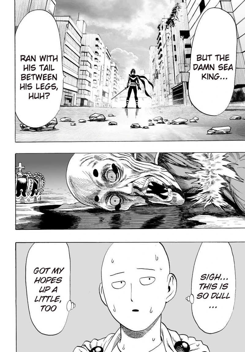 One Punch Man Manga Chapter 28 page 19 - Since It's Raining