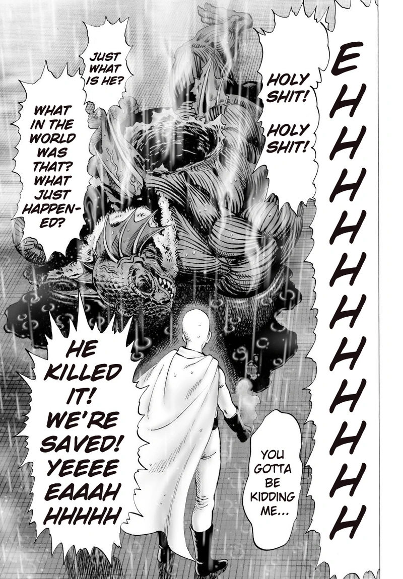 One Punch Man Manga Chapter 28 page 8 - Since It's Raining