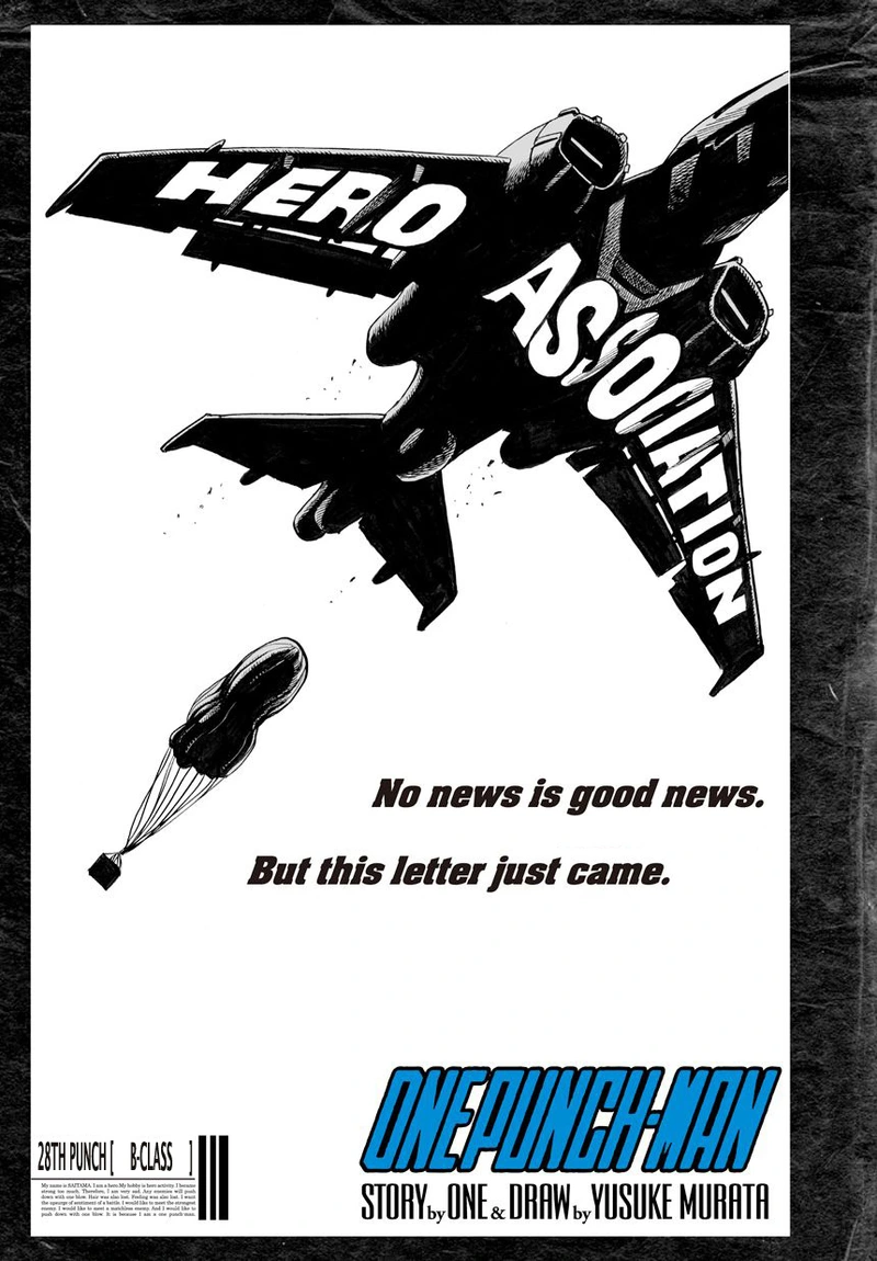 One Punch Man Manga Chapter 29 page 1 - B-Class