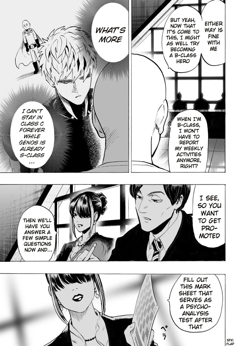 One Punch Man Manga Chapter 29 page 11 - B-Class