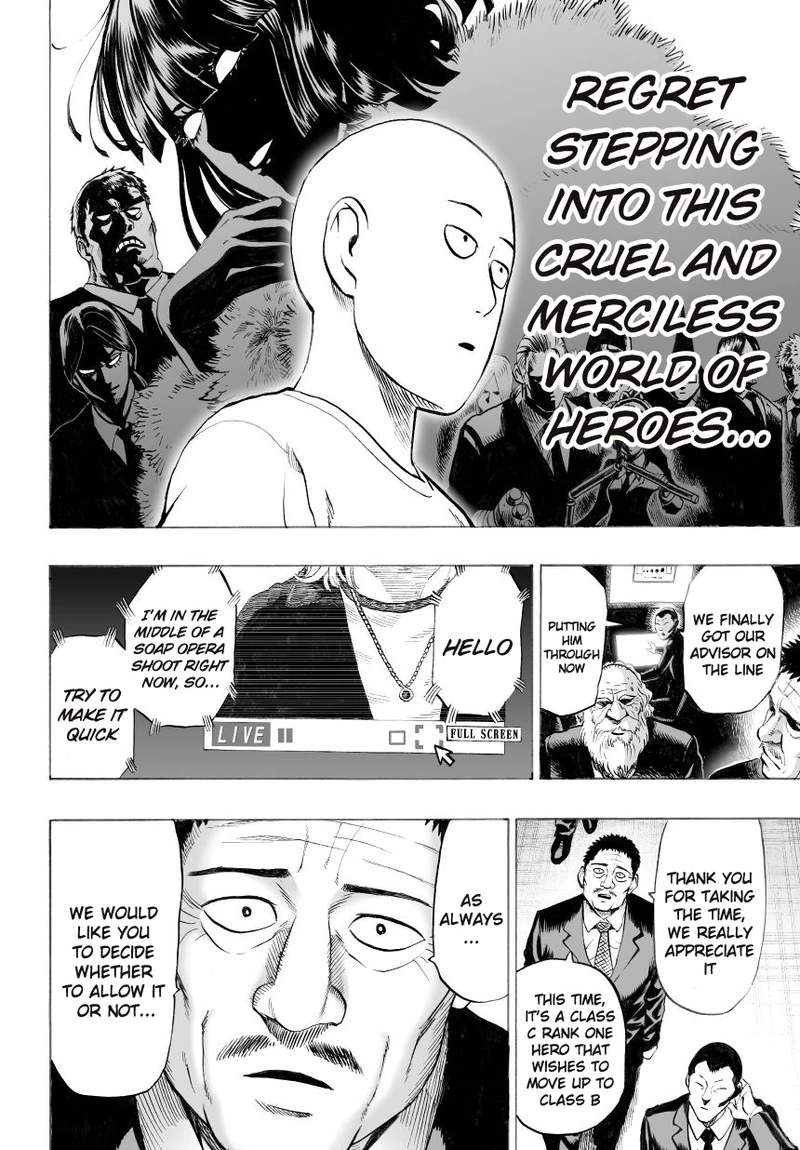One Punch Man Manga Chapter 29 page 14 - B-Class