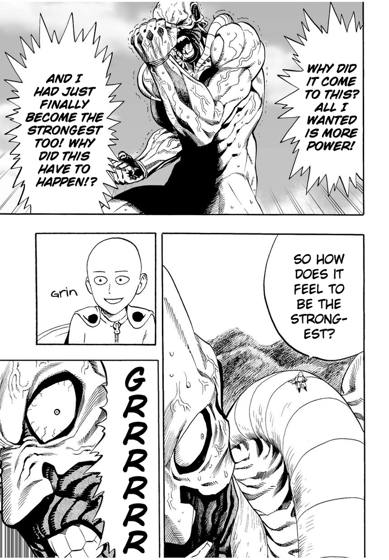 One Punch Man Manga Chapter 3 page 13 - A Dangerous Being