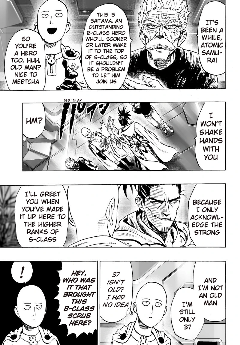One Punch Man Manga Chapter 30 page 11 - S-Class