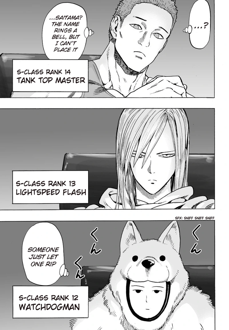 One Punch Man Manga Chapter 30 page 16 - S-Class