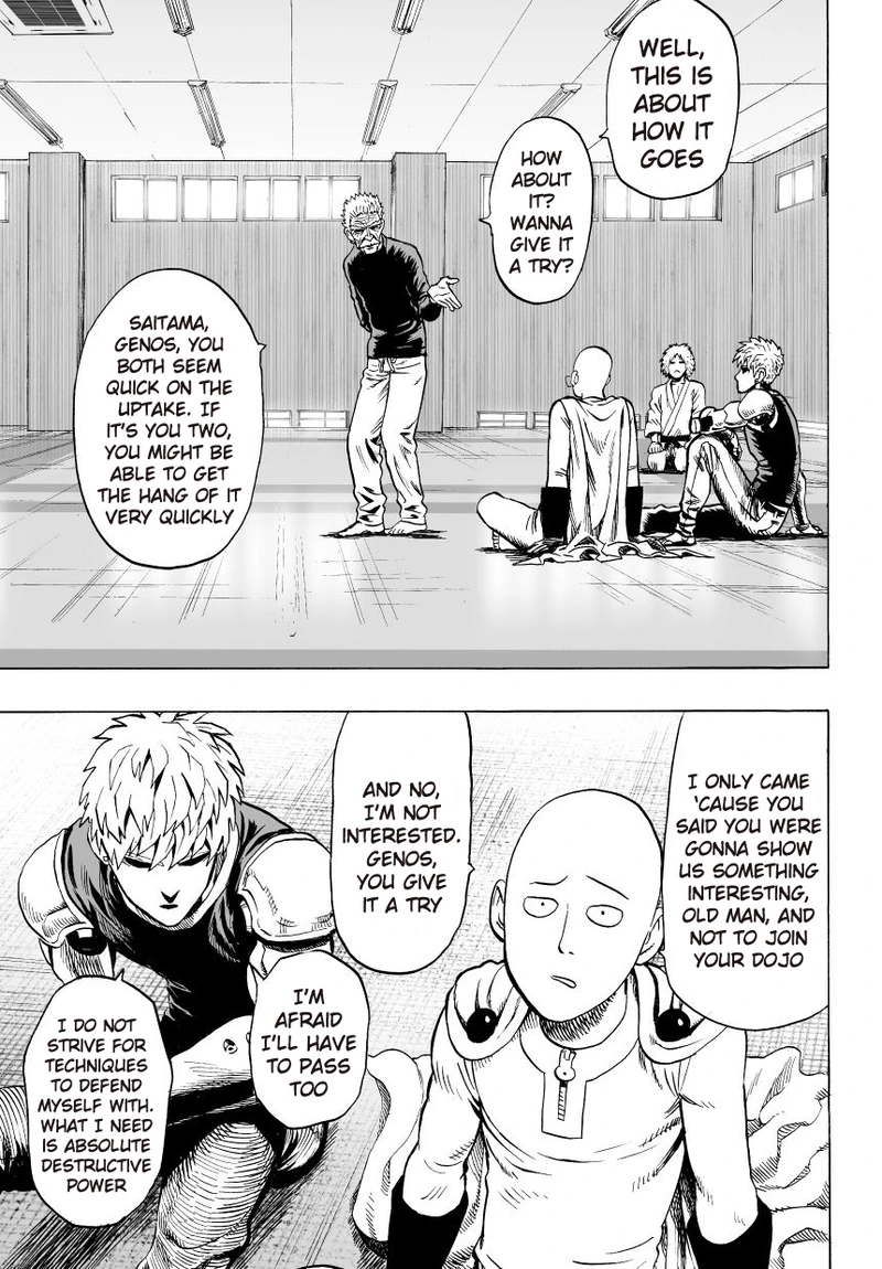 One Punch Man Manga Chapter 30 page 3 - S-Class