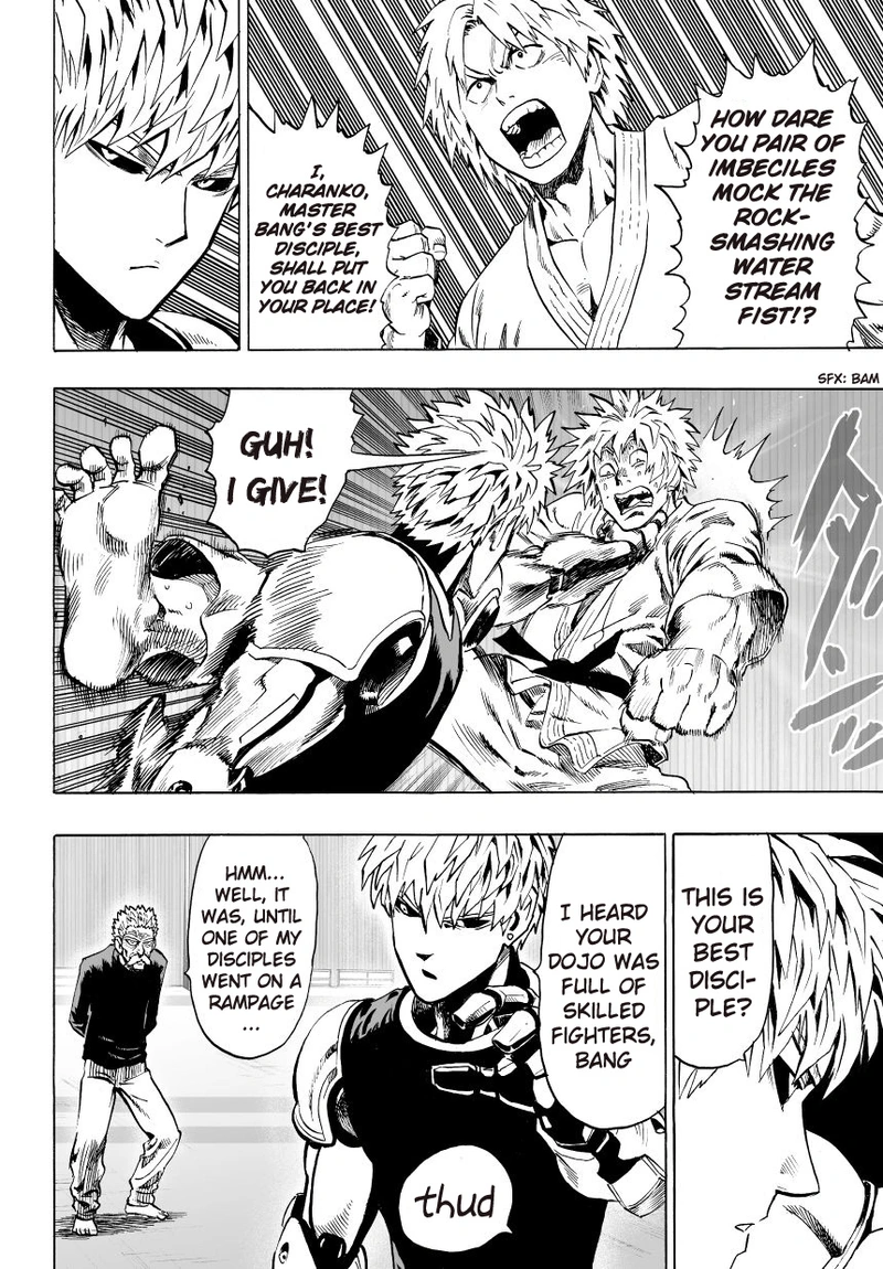 One Punch Man Manga Chapter 30 page 4 - S-Class