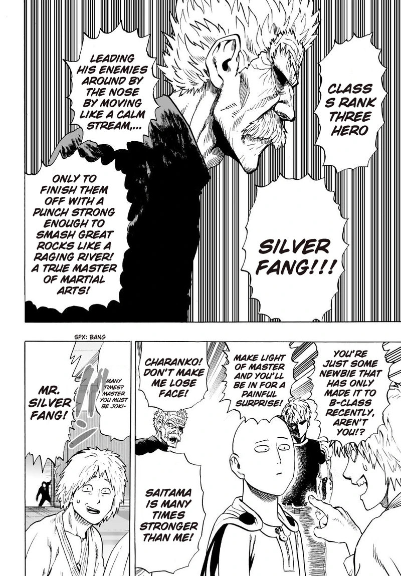 One Punch Man Manga Chapter 30 page 6 - S-Class