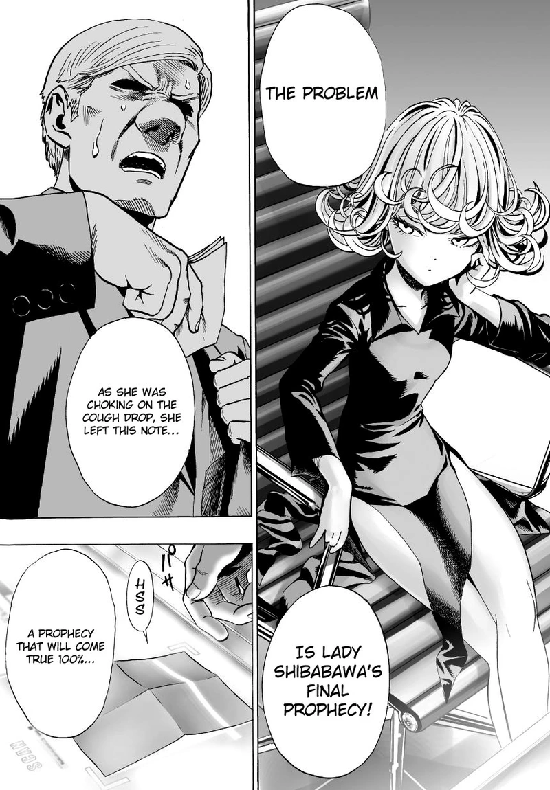One Punch Man Manga Chapter 31 page 10 - Great Prophecy