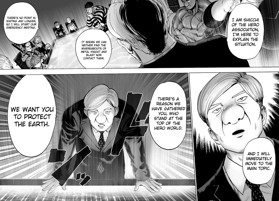 One Punch Man Manga Chapter 31 page 2 - Great Prophecy