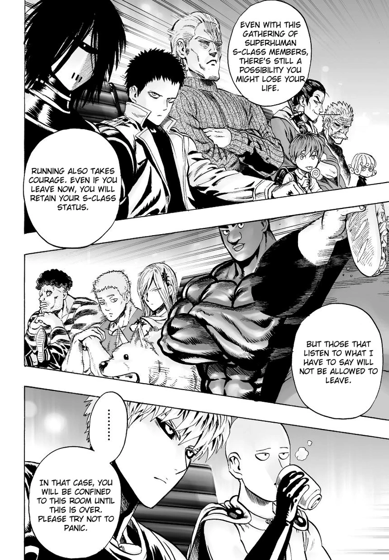 One Punch Man Manga Chapter 31 page 3 - Great Prophecy