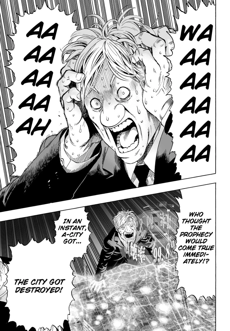 One Punch Man Manga Chapter 32 page 13 - From Space...