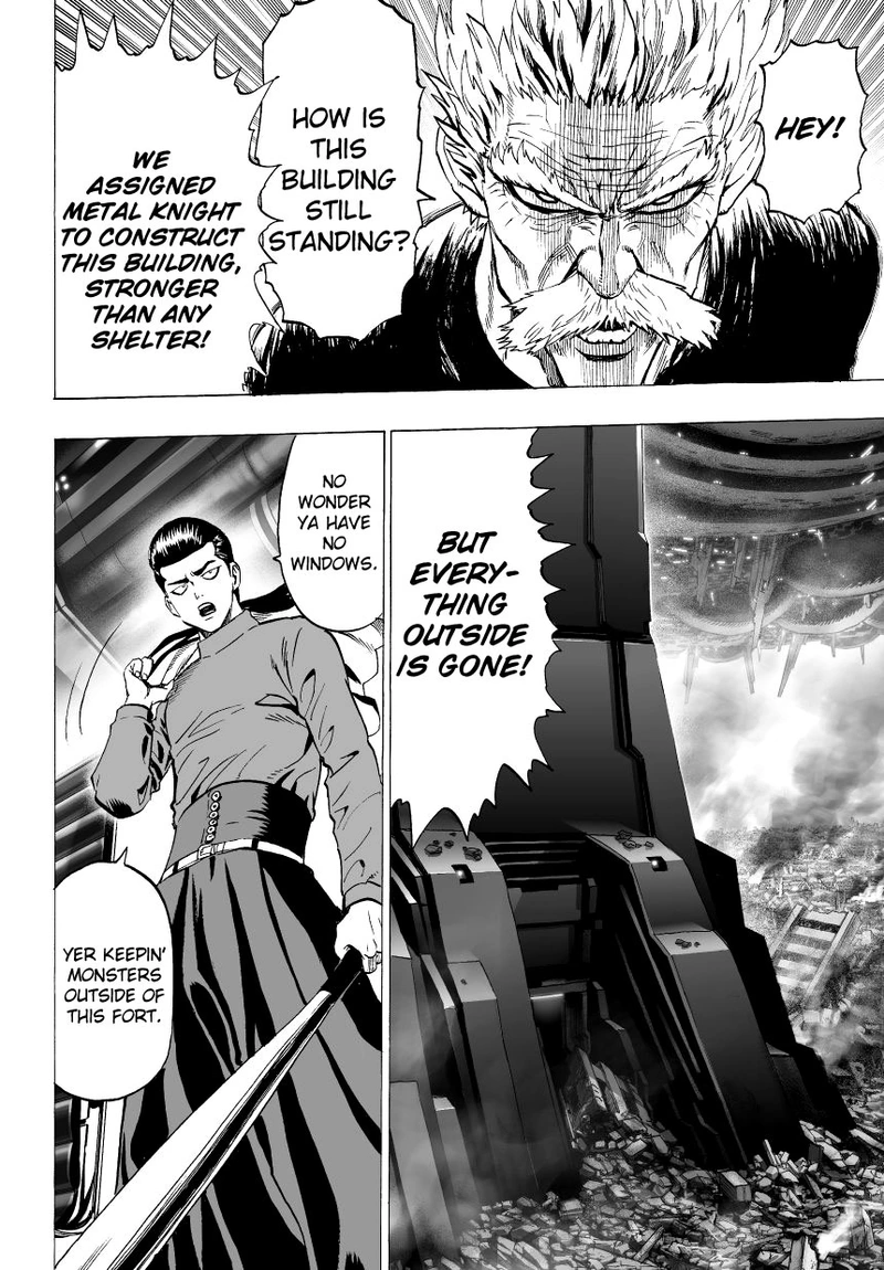 One Punch Man Manga Chapter 32 page 14 - From Space...