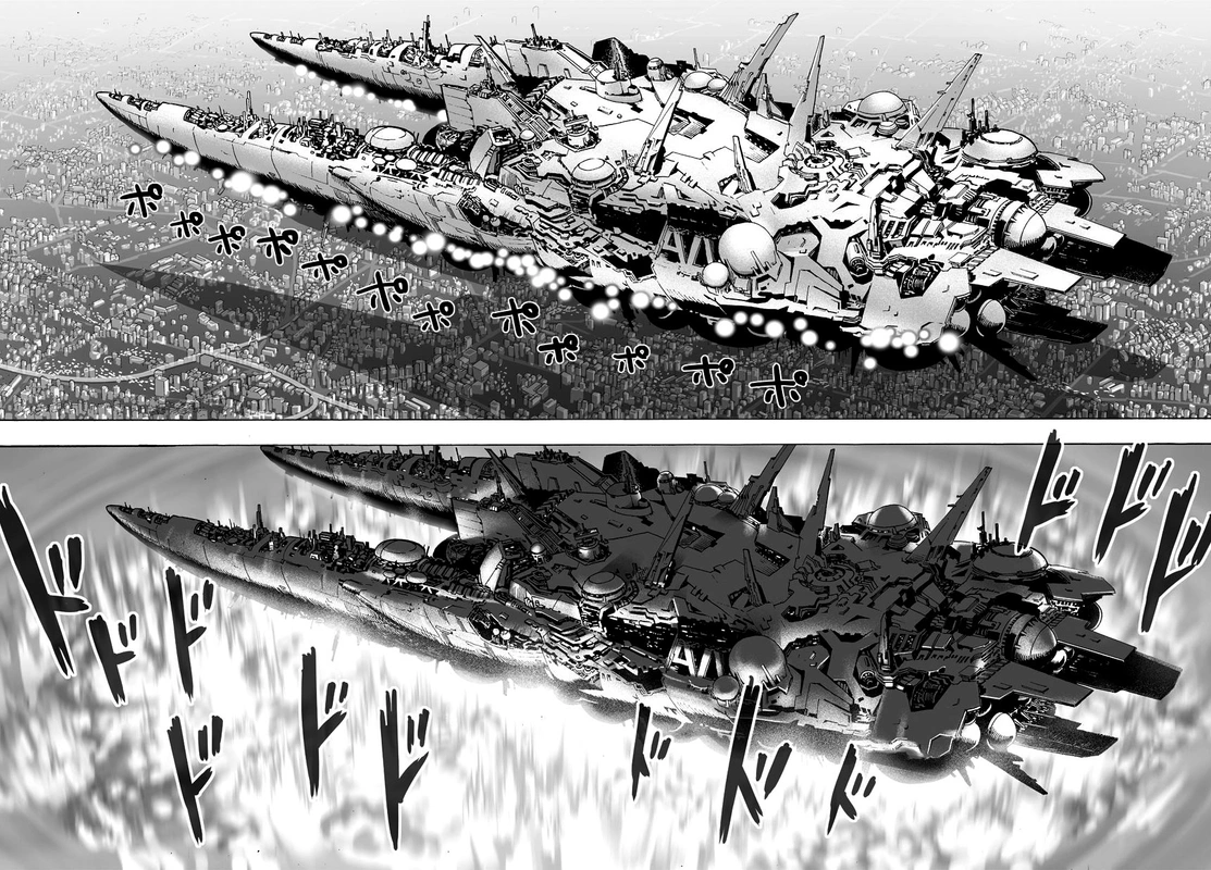 One Punch Man Manga Chapter 32 page 3 - From Space...