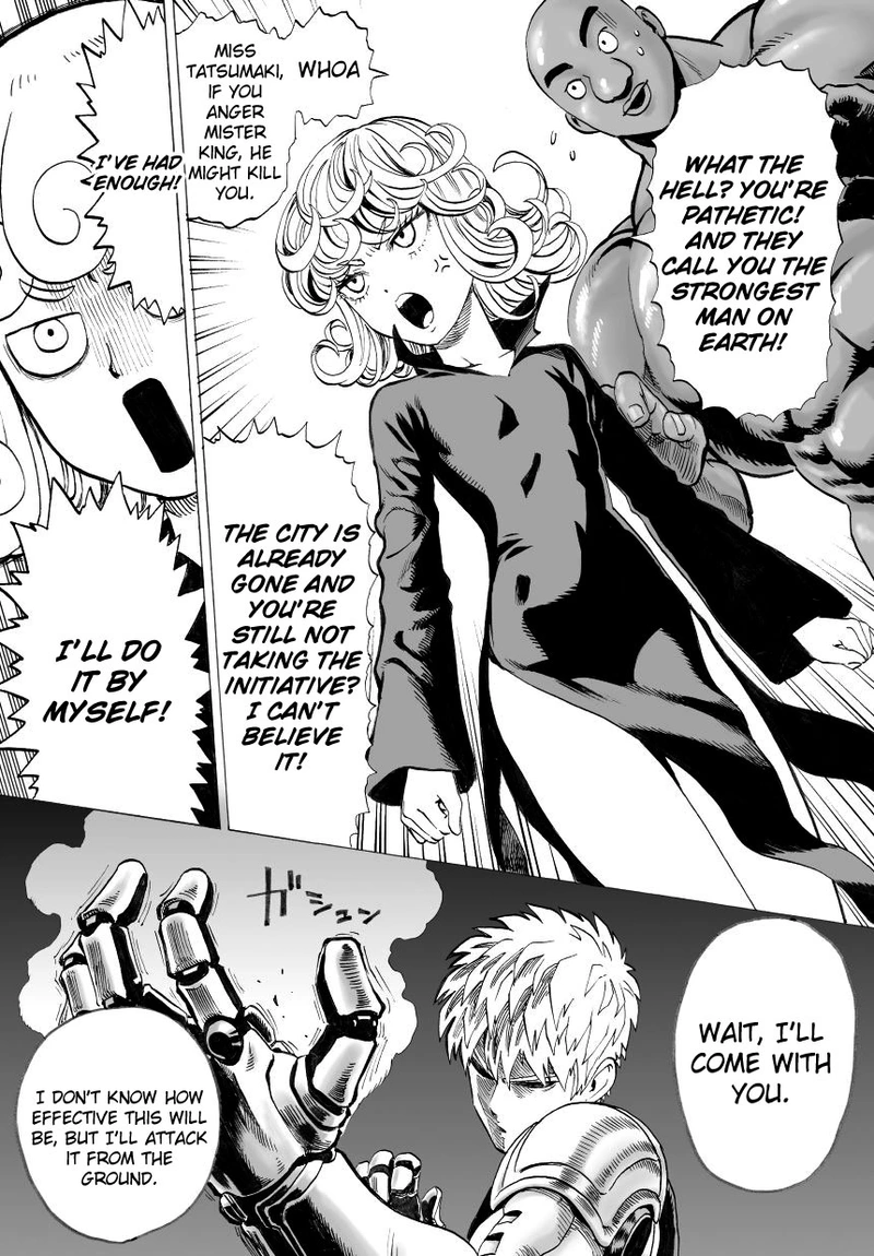 One Punch Man Manga Chapter 32 page 41 - From Space...