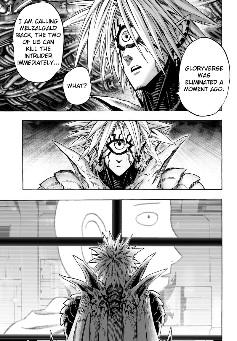 One Punch Man Manga Chapter 32 page 50 - From Space...