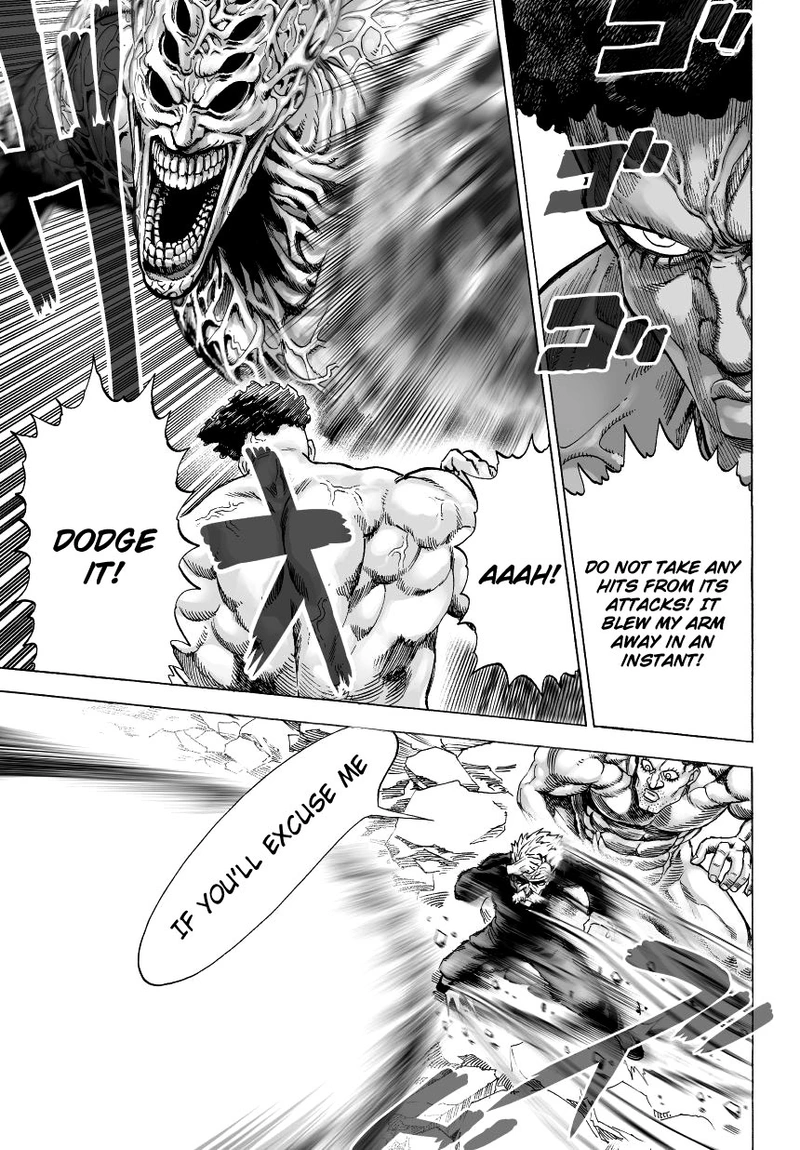 One Punch Man Manga Chapter 32 page 52 - From Space...