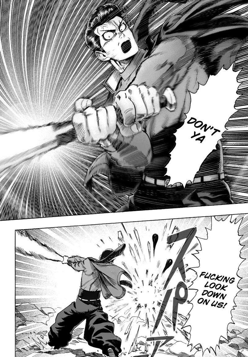 One Punch Man Manga Chapter 32 page 58 - From Space...