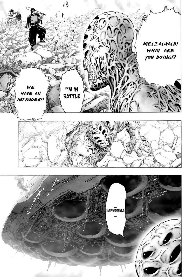 One Punch Man Manga Chapter 32 page 59 - From Space...