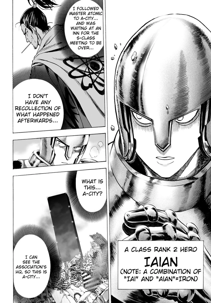 One Punch Man Manga Chapter 32 page 8 - From Space...