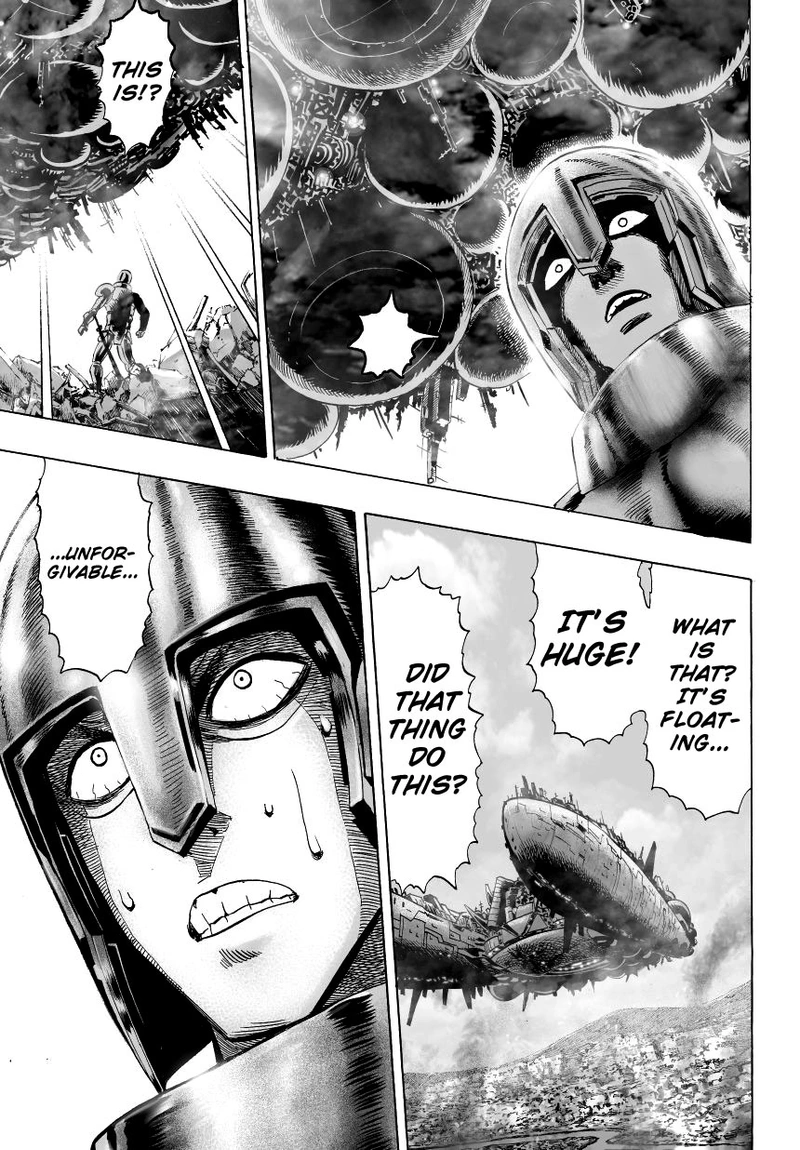 One Punch Man Manga Chapter 32 page 9 - From Space...