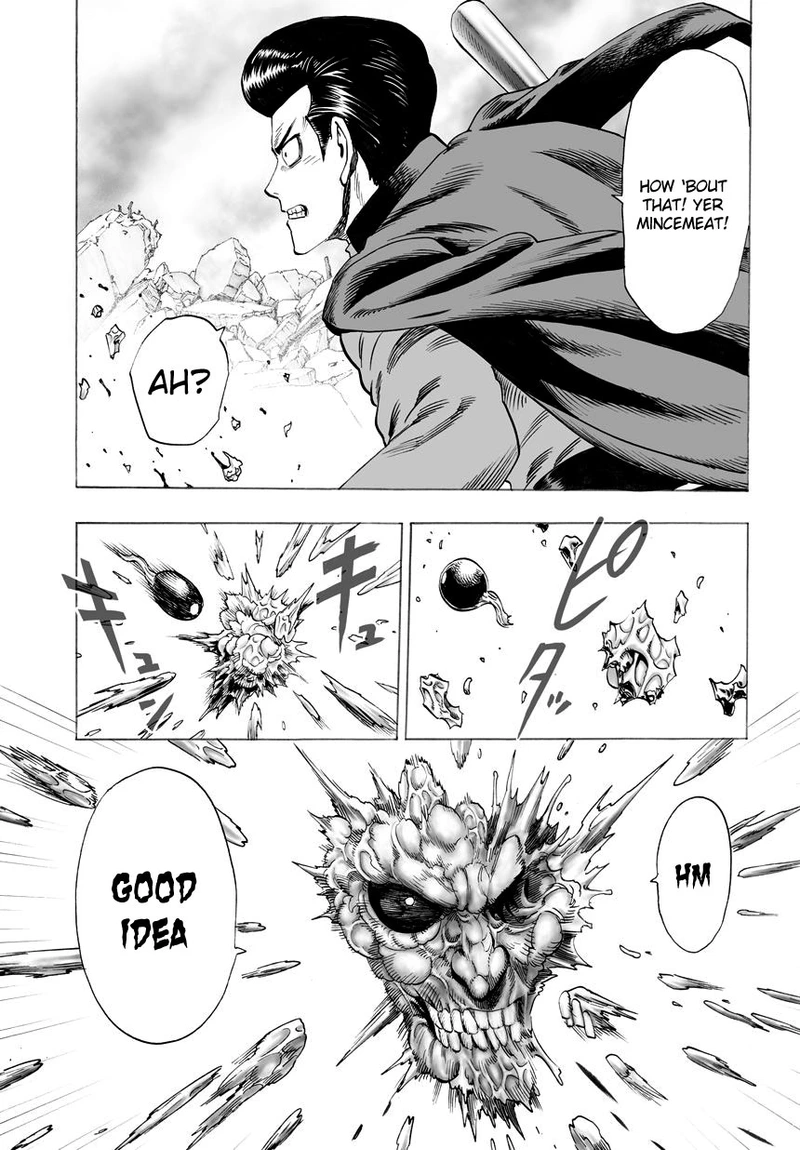 One Punch Man Manga Chapter 33 page 3 - Guys Who Don't Listen