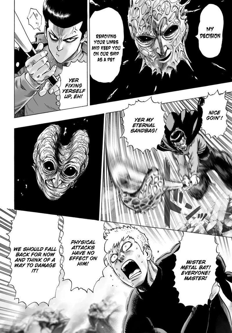 One Punch Man Manga Chapter 33 page 4 - Guys Who Don't Listen