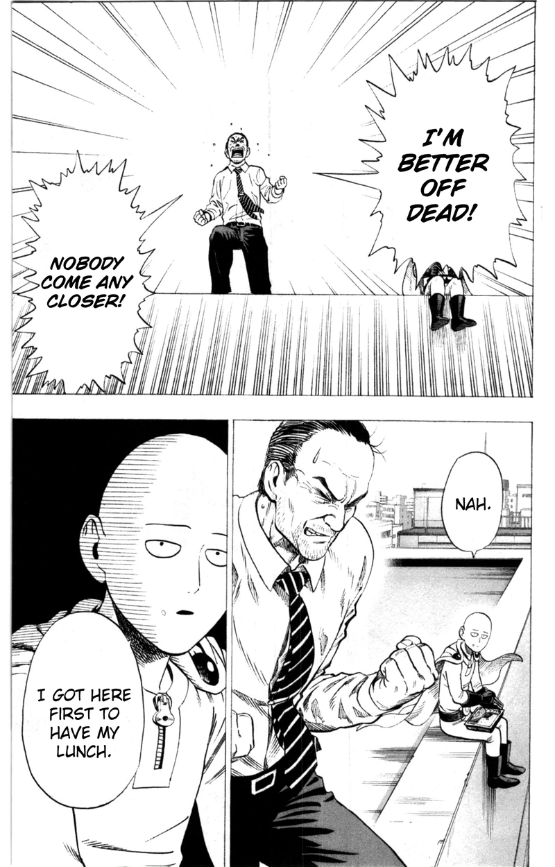 One Punch Man Manga Chapter 34.5 page 5 - Salmon | Volume 6 Extras