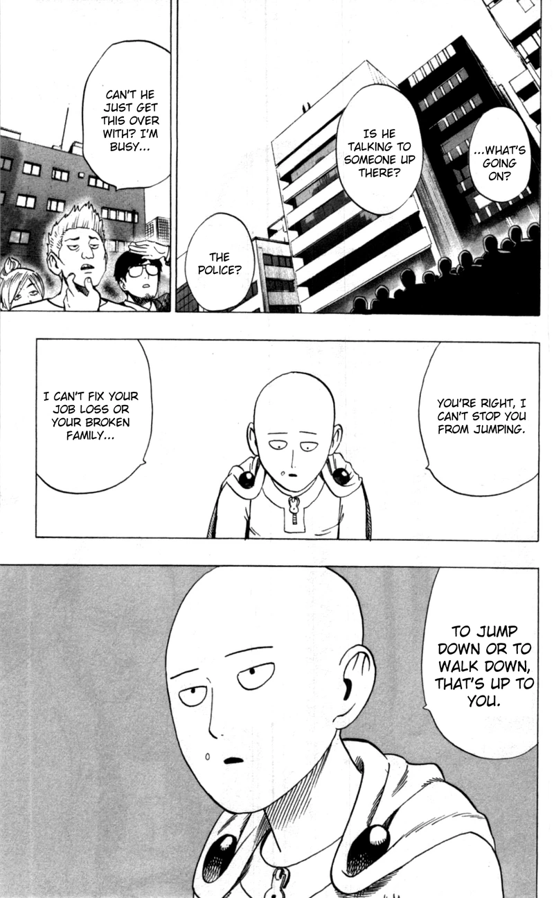 One Punch Man Manga Chapter 34.5 page 9 - Salmon | Volume 6 Extras