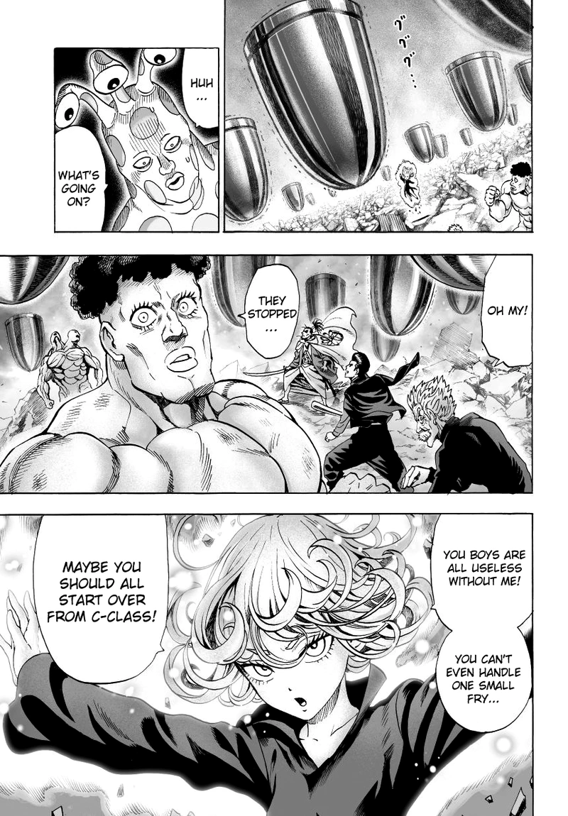 One Punch Man Manga Chapter 34 page 21 - Are You Stupid
