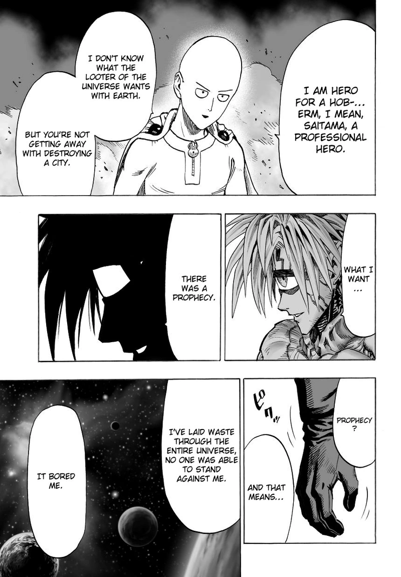 One Punch Man Manga Chapter 34 page 7 - Are You Stupid