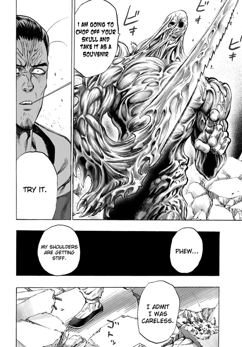 One Punch Man Manga Chapter 35 page 14 - The Fight
