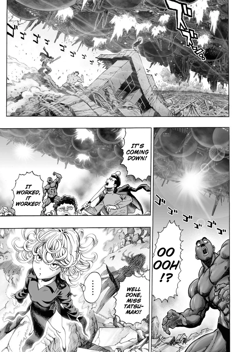 One Punch Man Manga Chapter 36 page 21 - The Power of Boros