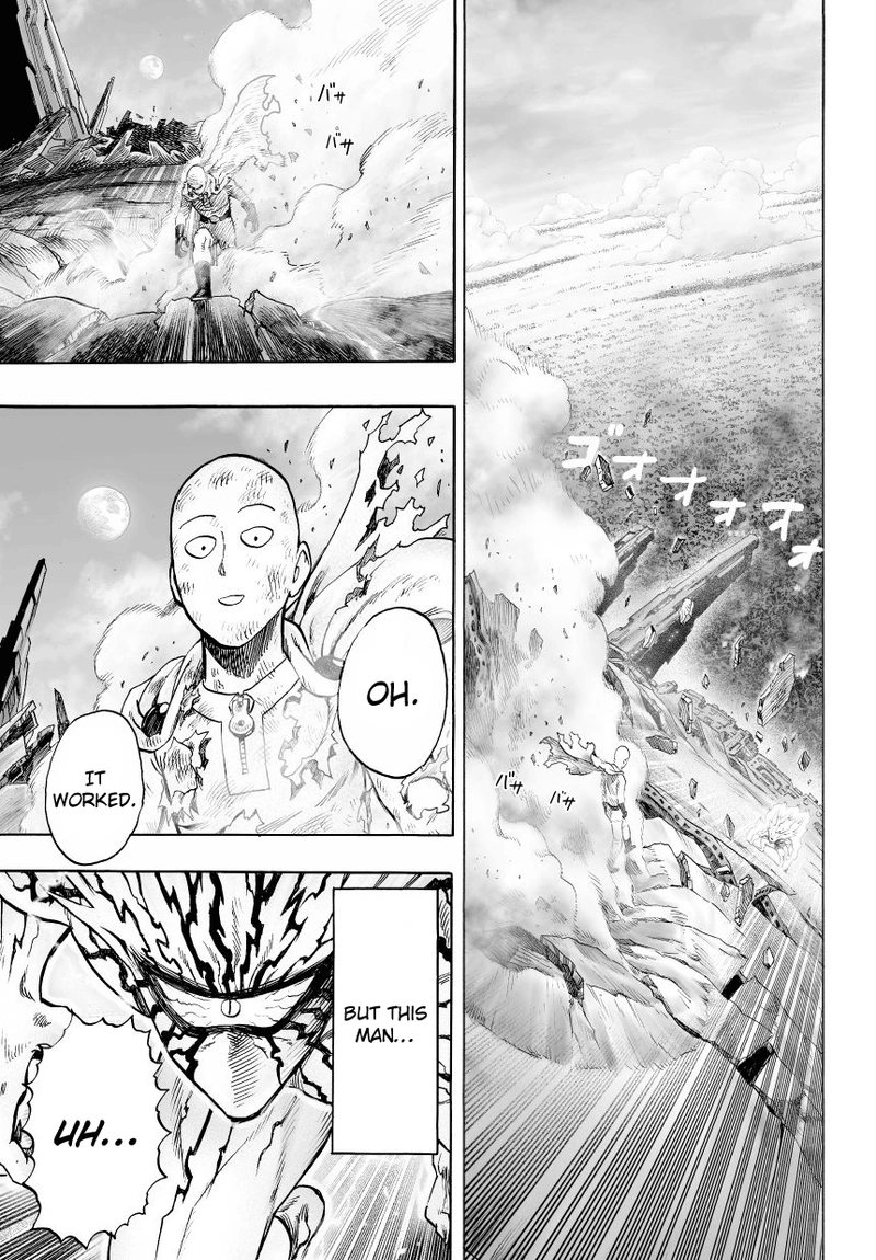 One Punch Man Manga Chapter 36 page 22 - The Power of Boros