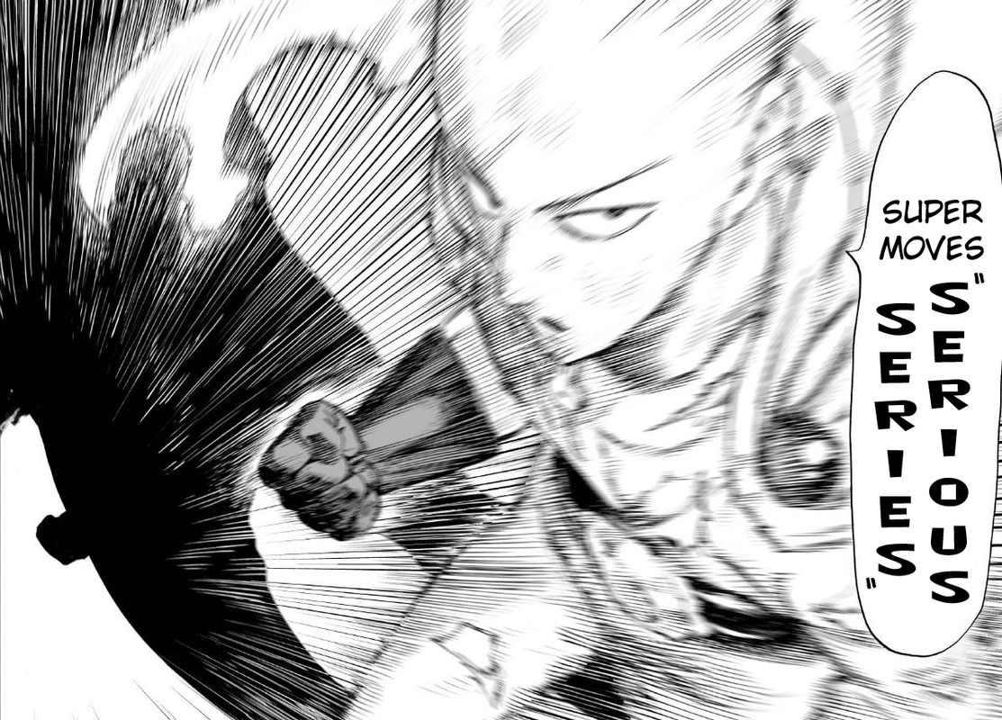 One Punch Man Manga Chapter 36 page 35 - The Power of Boros