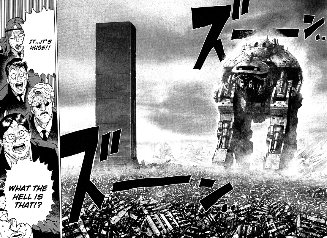 One Punch Man Manga Chapter 37.6 page 4 - Big Construction | Volume 7 Extras