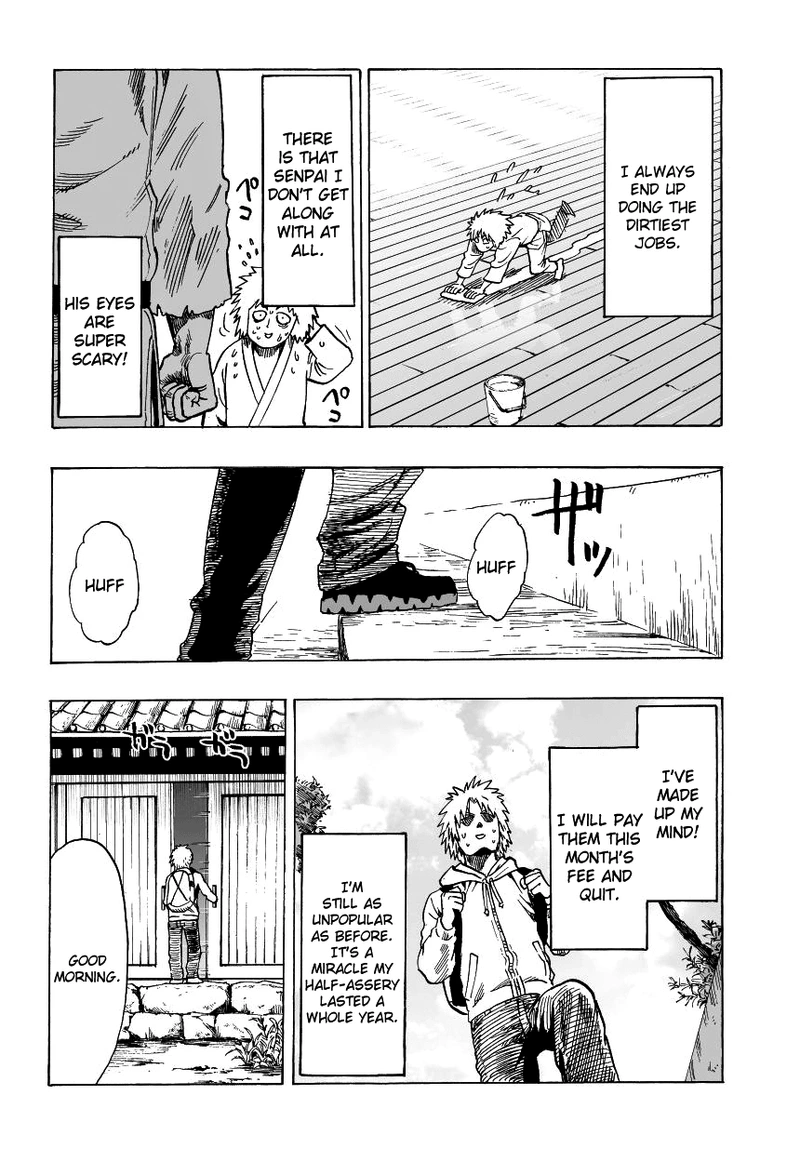 One Punch Man Manga Chapter 37.7 page 2 - Recollection Of A Most Sincere Apprentice | Volume 7 Extras