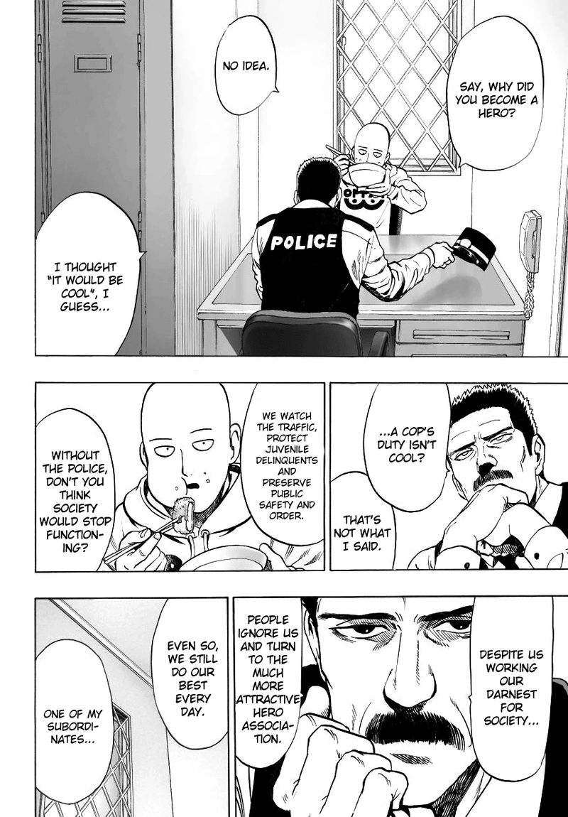 One Punch Man Manga Chapter 37.8 page 7 - Pork Cutlet Bowl | Volume 7 Extras
