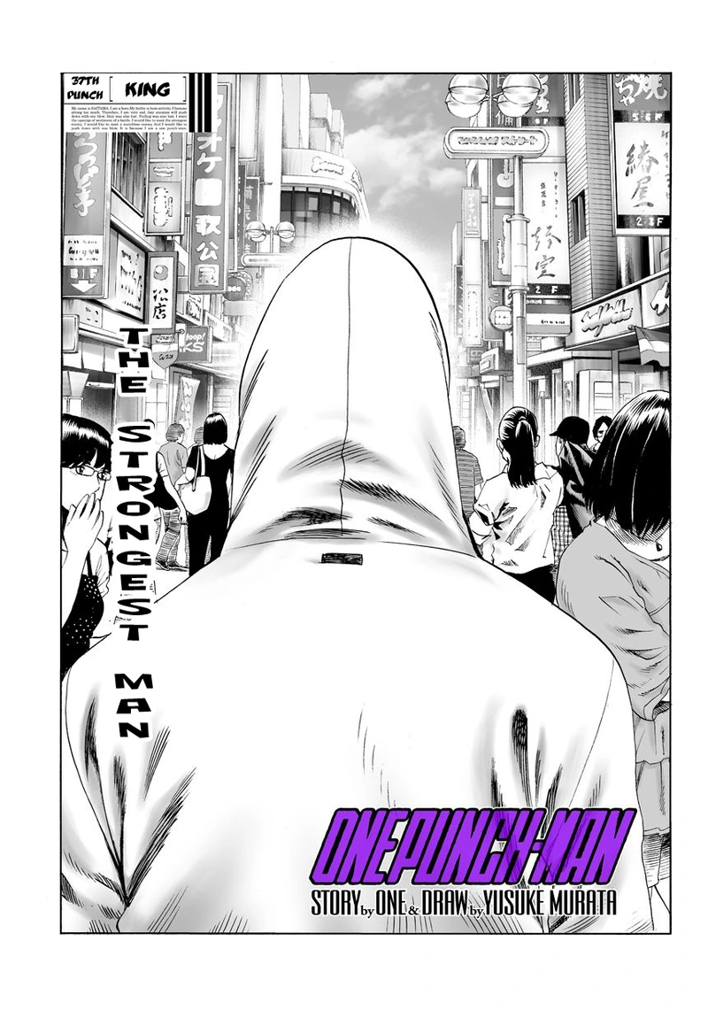 One Punch Man Manga Chapter 38 page 1 - King