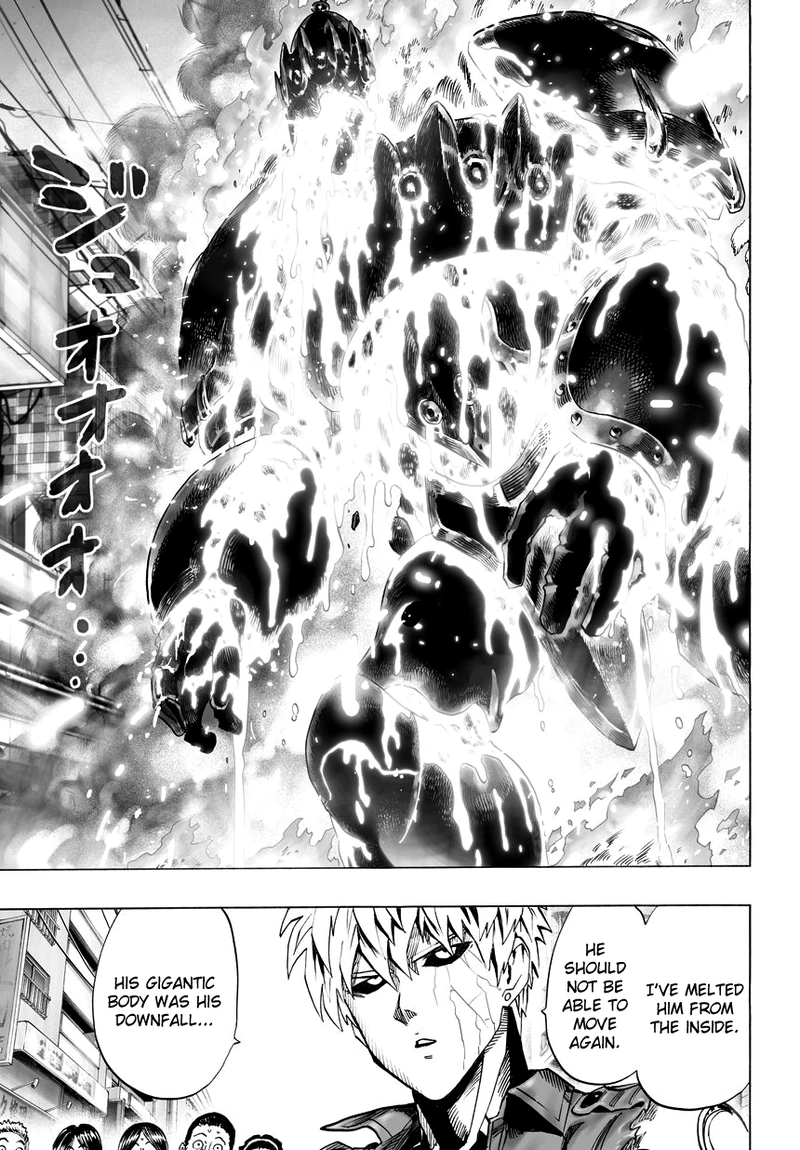 One Punch Man Manga Chapter 38 page 52 - King
