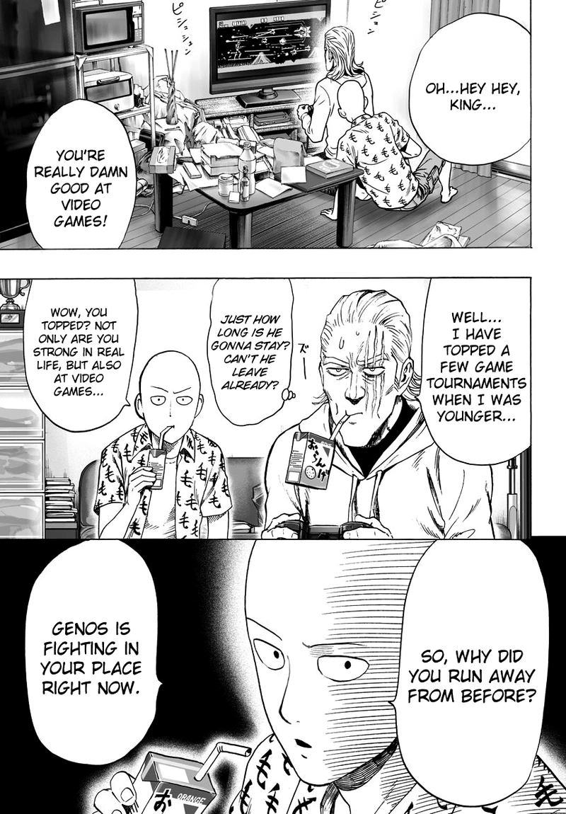 One Punch Man Manga Chapter 38 page 57 - King