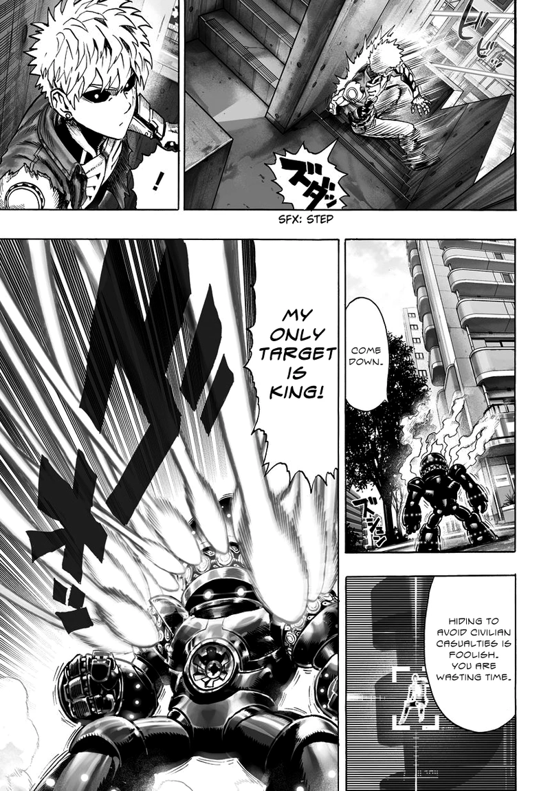 One Punch Man Manga Chapter 38 page 67 - King