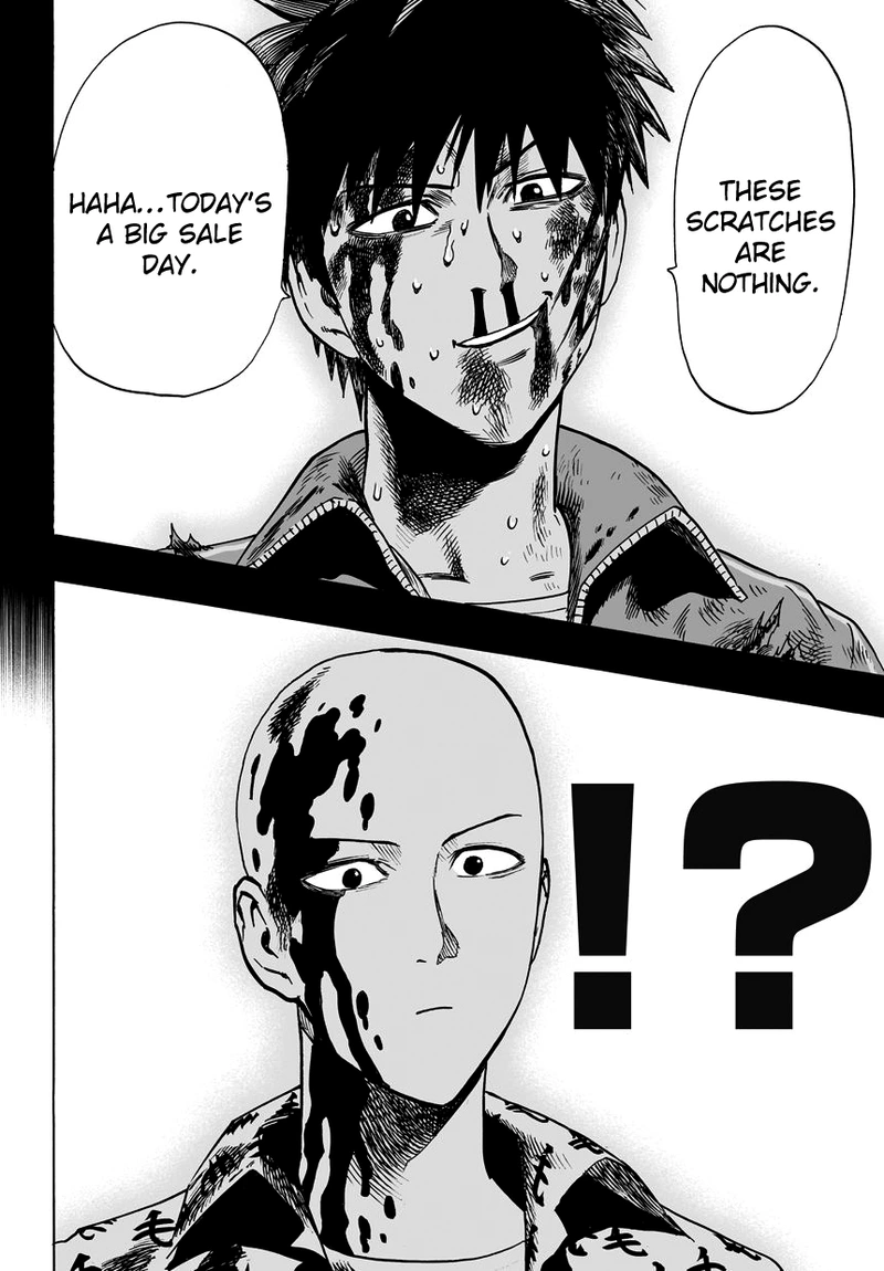 One Punch Man Manga Chapter 39 page 17 - That Person