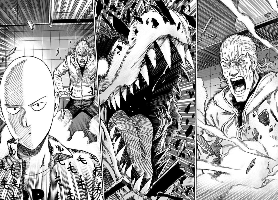 One Punch Man Manga Chapter 39 page 8 - That Person