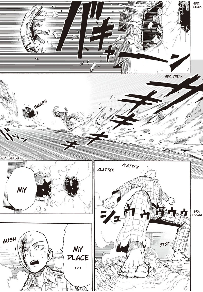 One Punch Man Manga Chapter 4 page 5 - Dark Undergrounders